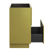 Modway Quantum Modern 30’’ Bathroom Vanity in Gold-Sink Basin Not Included MDY-EEI-6133-GLD