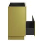 Modway Quantum Modern 36’’ Bathroom Vanity in Gold-Sink Basin Not Included MDY-EEI-6134-GLD