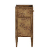 Modway Elysian 18’’ Burl Wood Bathroom Vanity Cabinet in Brown-Sink Basin Not Included MDY-EEI-6136-BRN