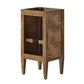 Modway Elysian 18’’ Burl Wood Bathroom Vanity Cabinet in Brown-Sink Basin Not Included MDY-EEI-6136-BRN