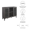 Render Bar Cabinet - No Shipping Charges MDY-EEI-6156-CHA