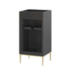 Modway Awaken Bathroom Vanity Cabinet, 18", Black