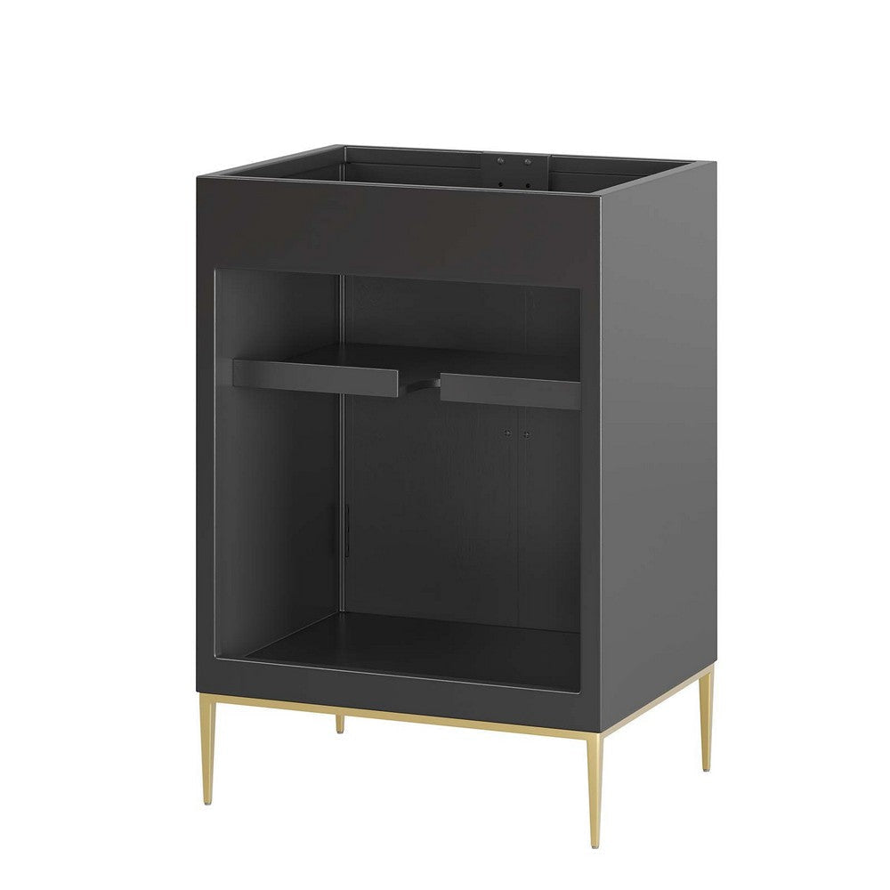 Awaken 24’ Bathroom Vanity Cabinet - No Shipping Charges MDY-EEI-6160-BLK