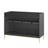 Awaken 48’ Double or Single Sink Compatible (Not Included) Bathroom Vanity Cabinet - No Shipping Charges MDY-EEI-6163-BLK