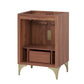 Modway Daylight Bathroom Vanity Cabinet-Sink Basin Not Included, 24 Inch, Walnut