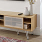 Nomad 59’ TV Stand - No Shipping Charges MDY-EEI-6203-OAK