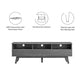 Render 60’ TV Stand - No Shipping Charges MDY-EEI-6228-CHA