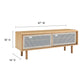 Kurtis 47’ TV Stand - No Shipping Charges MDY-EEI-6233-CHA