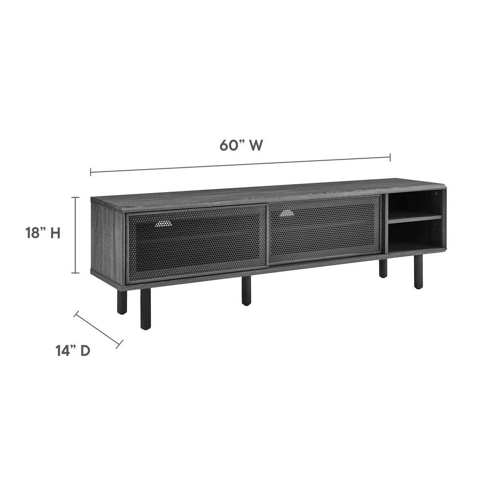 Kurtis 60’ TV Stand - No Shipping Charges MDY-EEI-6234-CHA