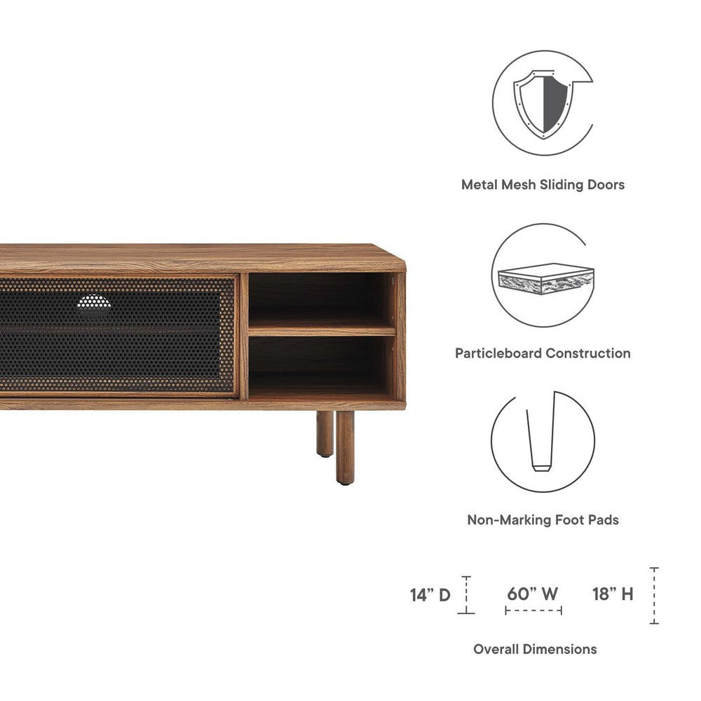 Kurtis 60’ TV Stand - No Shipping Charges MDY-EEI-6234-CHA