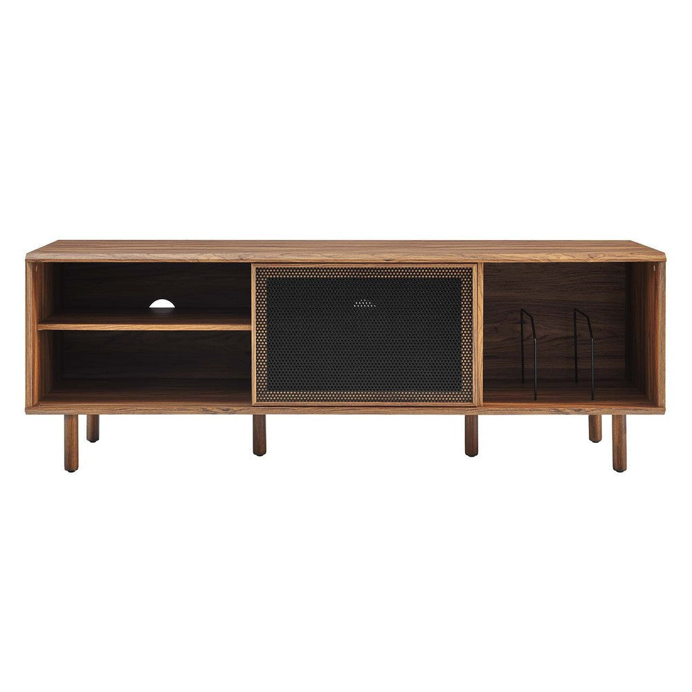 Modway Kurtis TV and Record Stand Walnut MDY-EEI-6236-WAL