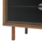 Kurtis 67’ TV and Vinyl Record Stand - No Shipping Charges MDY-EEI-6236-CHA