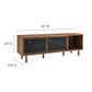 Modway Kurtis TV and Record Stand Walnut MDY-EEI-6236-WAL