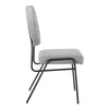 Craft Upholstered Fabric Dining Side Chairs - No Shipping Charges MDY-EEI-6253-BLK-BEI