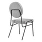 Craft Upholstered Fabric Dining Side Chairs - No Shipping Charges MDY-EEI-6253-BLK-BEI