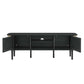 Miramar 60’’ Wood TV Stand - No Shipping Charges MDY-EEI-6260-BLK