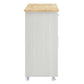 Modway Cuisine Kitchen-carts White Natural MDY-EEI-6276-WHI-NAT