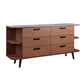 Langston Open Display Storage Sideboard - No Shipping Charges MDY-EEI-6281-WAL-GRY