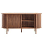 Modway Cadence Entertainment-Stands OneSize Walnut MDY-EEI-6309-WAL