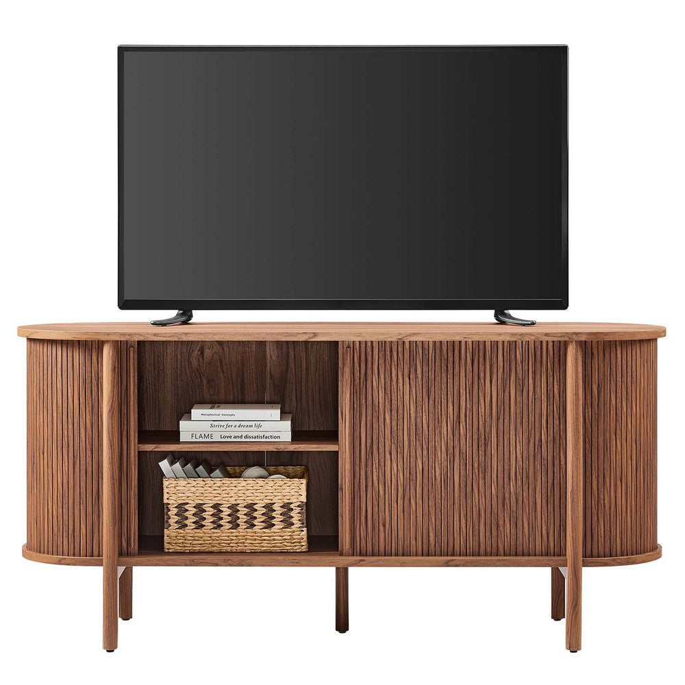 Modway Cadence Entertainment-Stands OneSize Walnut MDY-EEI-6309-WAL