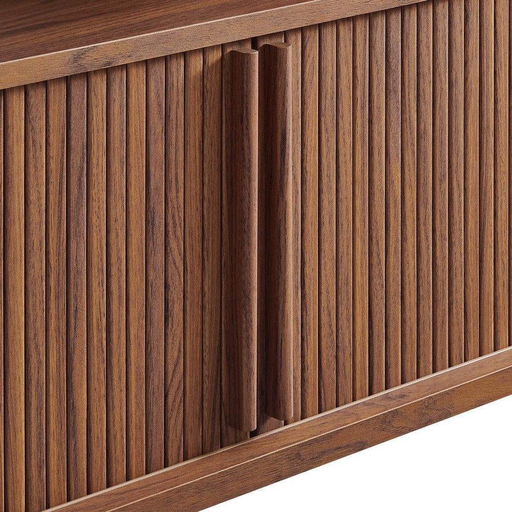 Modway Cadence Entertainment-Stands, Walnut