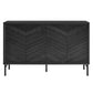 Harper Chevron Sideboard - No Shipping Charges MDY-EEI-6336-BLK