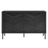 Harper Chevron Sideboard - No Shipping Charges MDY-EEI-6336-BLK