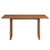 Modway Amistad Solid Wood Modern Farmhouse Rectangular Walnut 60’’ Dining Table MDY-EEI-6338-WAL