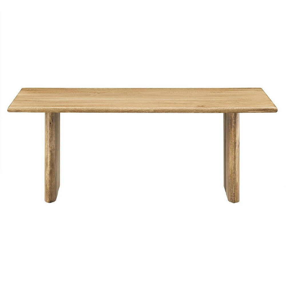 Amistad Wood Coffee Table - No Shipping Charges MDY-EEI-6341-OAK