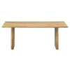 Amistad Wood Coffee Table - No Shipping Charges MDY-EEI-6341-OAK