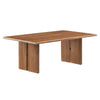 Amistad Wood Coffee Table - No Shipping Charges MDY-EEI-6341-OAK