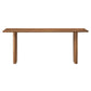 Modway EEI-6343-WAL Amistad 46" Wood Bench, Walnut