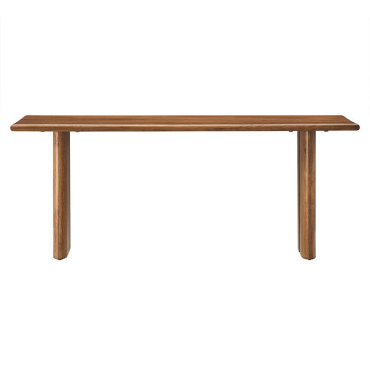 Modway EEI-6343-WAL Amistad 46" Wood Bench, Walnut