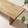 Amistad 58’ Wood Bench - No Shipping Charges MDY-EEI-6344-OAK