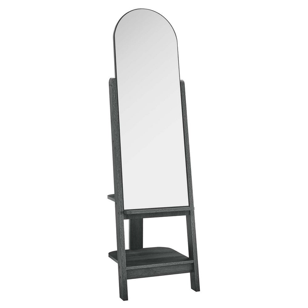 Modway EEI-6346-BLK Ascend Standing Mirror, Black