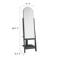 Ascend Standing Mirror - No Shipping Charges MDY-EEI-6346-BLK