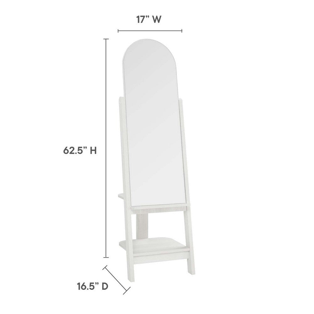 Modway EEI-6346-WHI Ascend Standing Mirror White MDY-EEI-6346-WHI