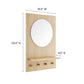 Glint Mirror - No Shipping Charges MDY-EEI-6347-OAK