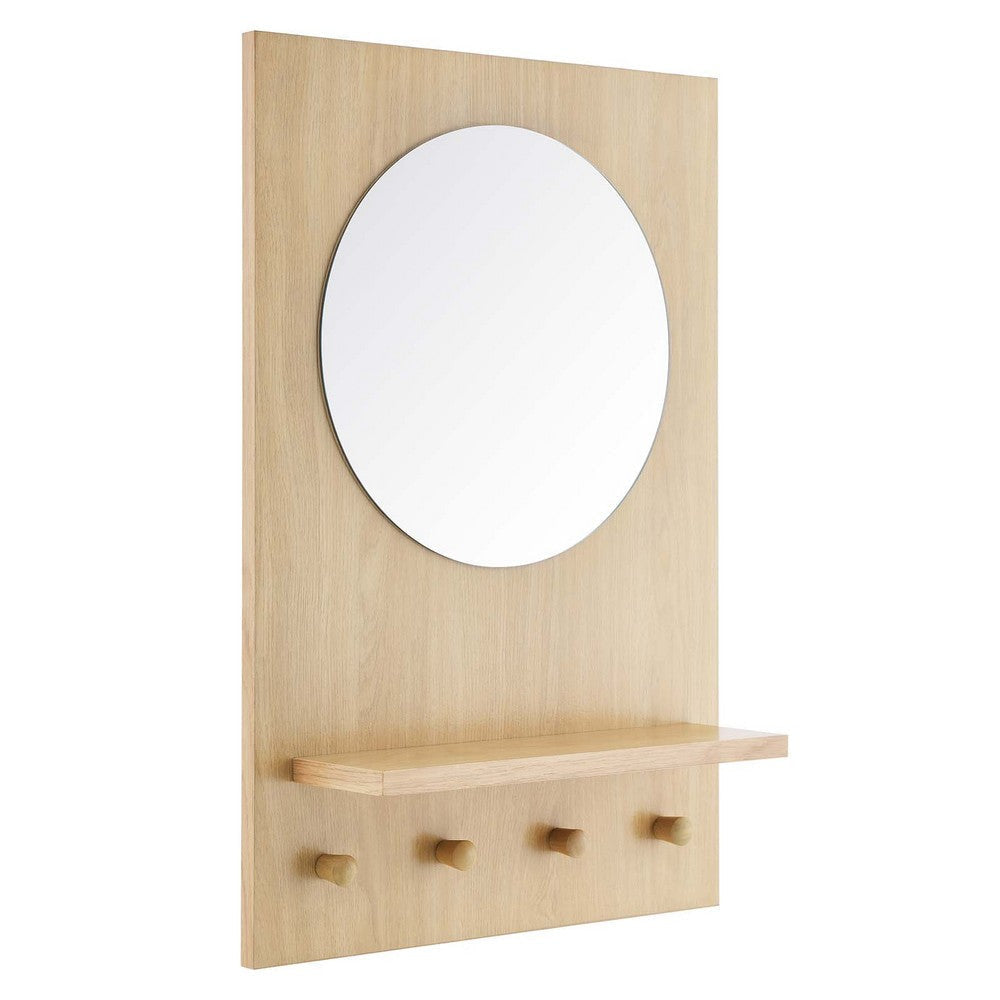 Modway EEI-6347-OAK Glint Mirror, Oak