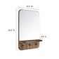 Modway EEI-6348-WAL Lumina Mirror Walnut MDY-EEI-6348-WAL