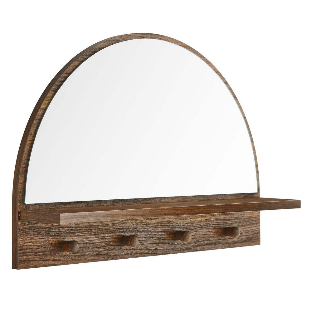 Moonbeam Arched Mirror - No Shipping Charges MDY-EEI-6350-OAK