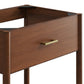 Modway Zaire 24” Mid-Century Bathroom Vanity Cabinet Washstand in Walnut-Sink Basin Not Included 24 Inches MDY-EEI-6352-WAL