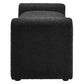 Waverly Boucle Fabric Bench - No Shipping Charges MDY-EEI-6379-BLK