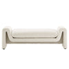 Modway EEI-6379-IVO Waverly Boucle Fabric Bench Ivory MDY-EEI-6379-IVO