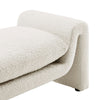 Modway EEI-6379-IVO Waverly Boucle Fabric Bench Ivory MDY-EEI-6379-IVO