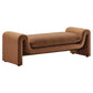 Waverly Performance Velvet Bench - No Shipping Charges MDY-EEI-6380-BRN