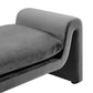 Modway EEI-6380-GRY Waverly Performance Velvet Bench Gray MDY-EEI-6380-GRY