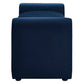 Modway EEI-6380-MID Waverly Performance Velvet Bench Midnight Blue MDY-EEI-6380-MID