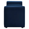 Modway EEI-6380-MID Waverly Performance Velvet Bench Midnight Blue MDY-EEI-6380-MID