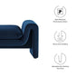 Modway EEI-6380-MID Waverly Performance Velvet Bench Midnight Blue MDY-EEI-6380-MID